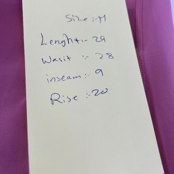 Athleta Transcend Stash Crop Straight Leg Pant Size M Berry Rose Yoga - Picture 8 of 8